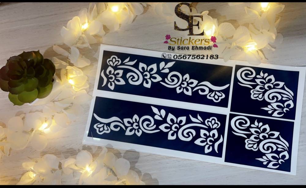 Henna Frame Stickers - Image 8