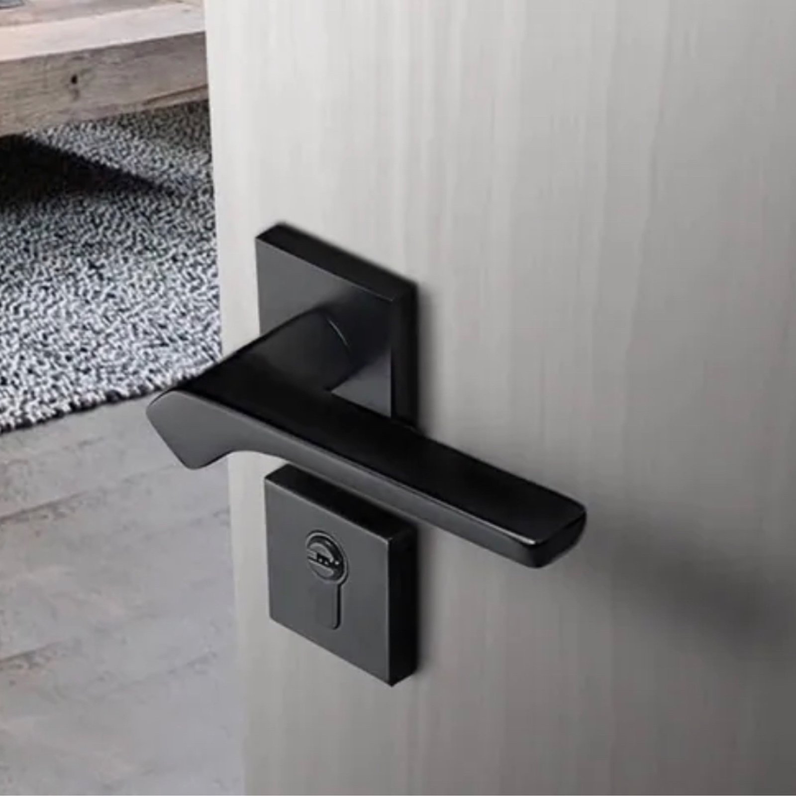 مسكات ابواب حديثة اسود BLK  - صورة 1