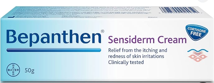 Bepanthen Sensiderm Cream, relieve itch and redness, 50g - Image 1