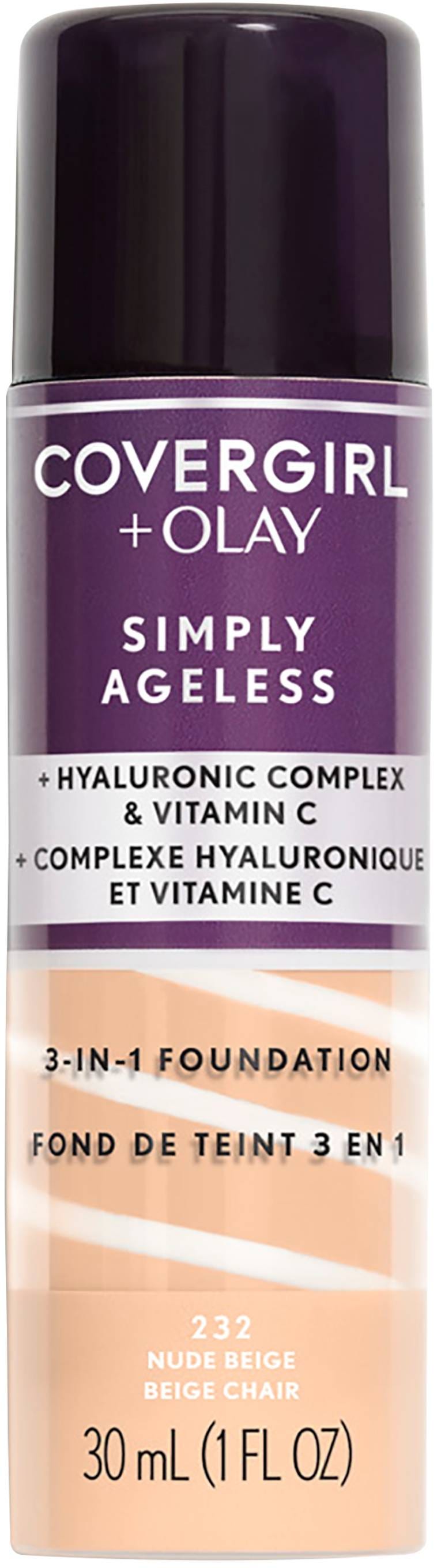 Cover Girl Olay Simply Ageless 3-In-1 Foundation Nude Beige - Image 1