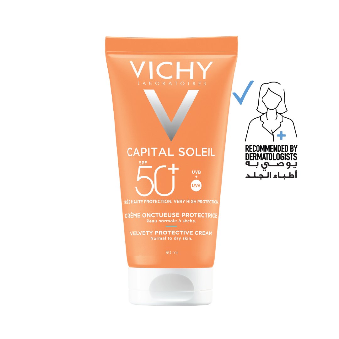Vichy Capital Soleil Dry Touch Anti Shine Sunscreen for Combination to Oily Skin SPF50 50ml - Image 1