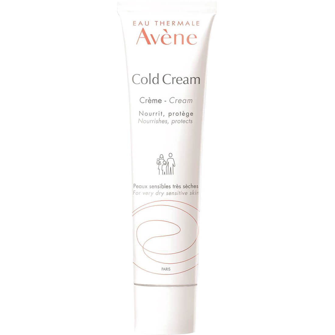Avene Cold Cream Nourishes For Very Dry & Sensitive Skin 100 ml - Image 1