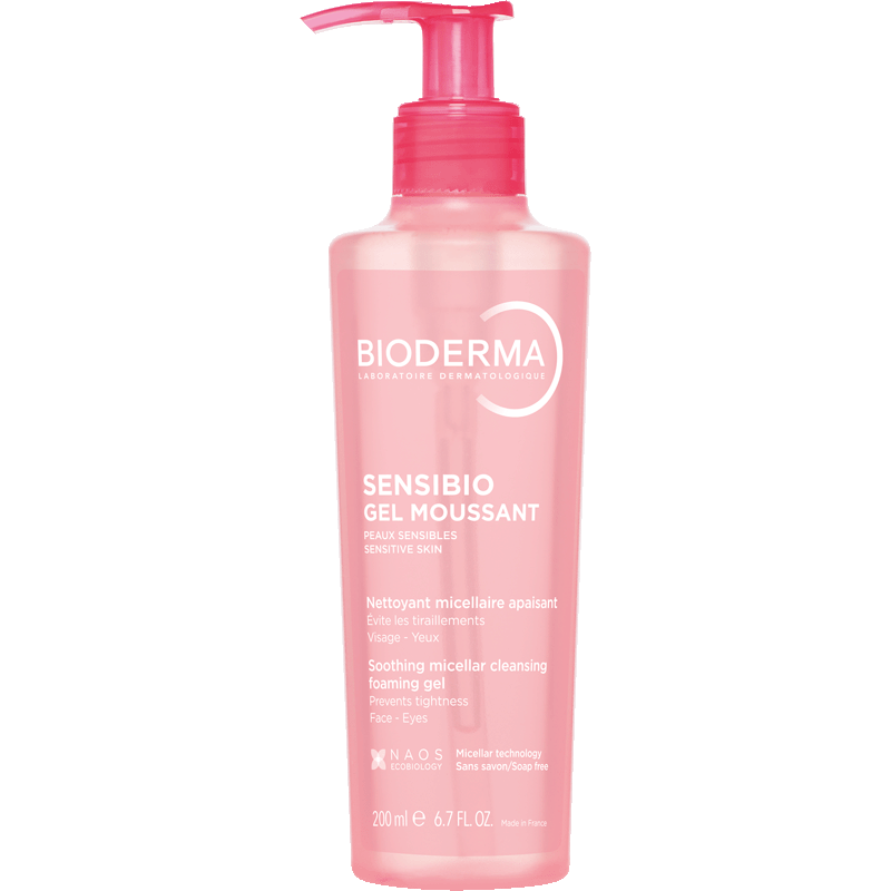 Bioderma Sensibio Gel Moussant Foaming Cleanser For Sensitive Skin 200 ml - Image 1
