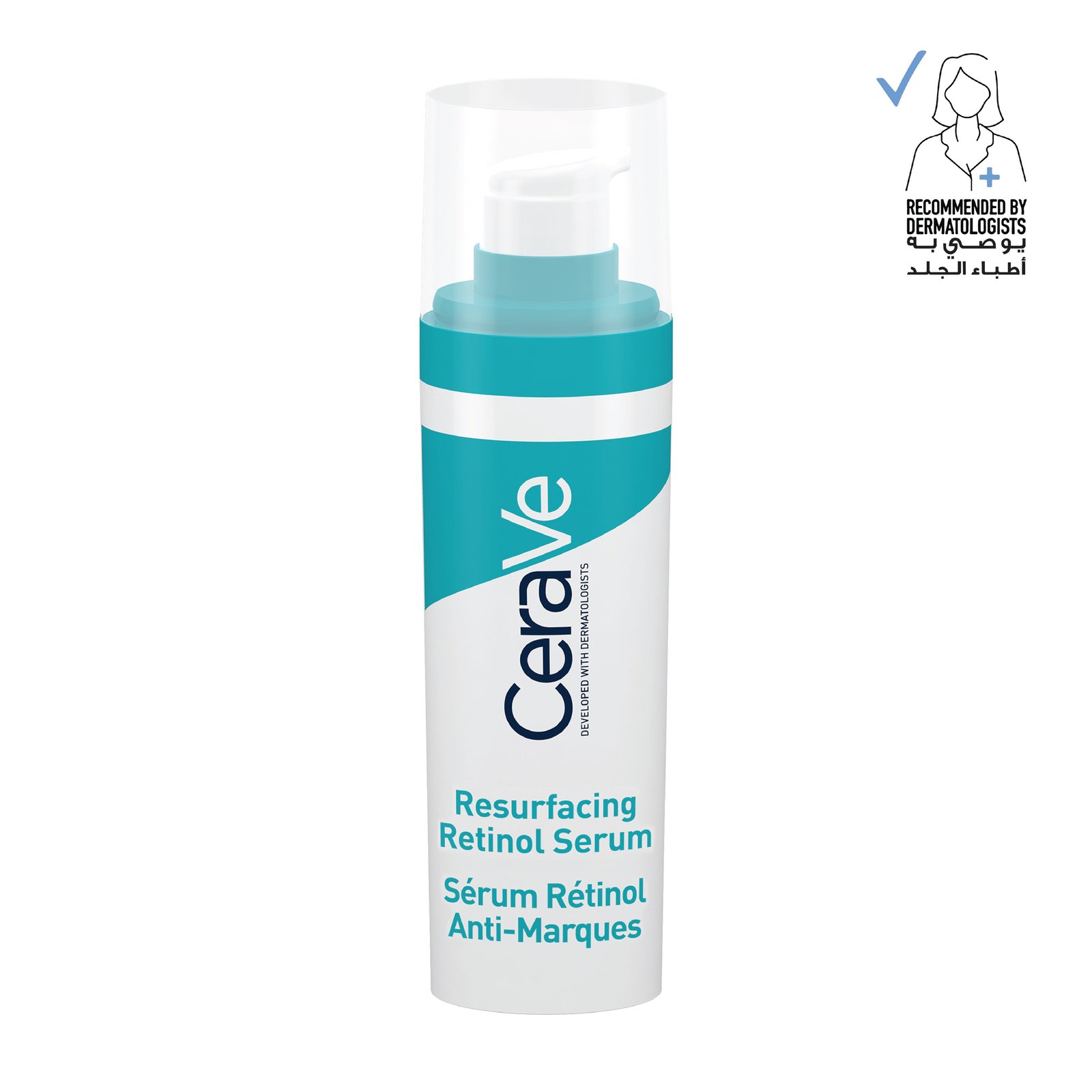 Cerave Resurfacing Retinol Serum To Reduce The Appearance Of Post-Acne Marks And Pores With Retinol, Licorice Root Extract & Niacinamide 30Ml - Image 1