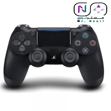 يد تحكم بلايستيشن 4 أصلية (DualShock 4)  اسود – إصدار الوكيل المعتمد - صورة 1