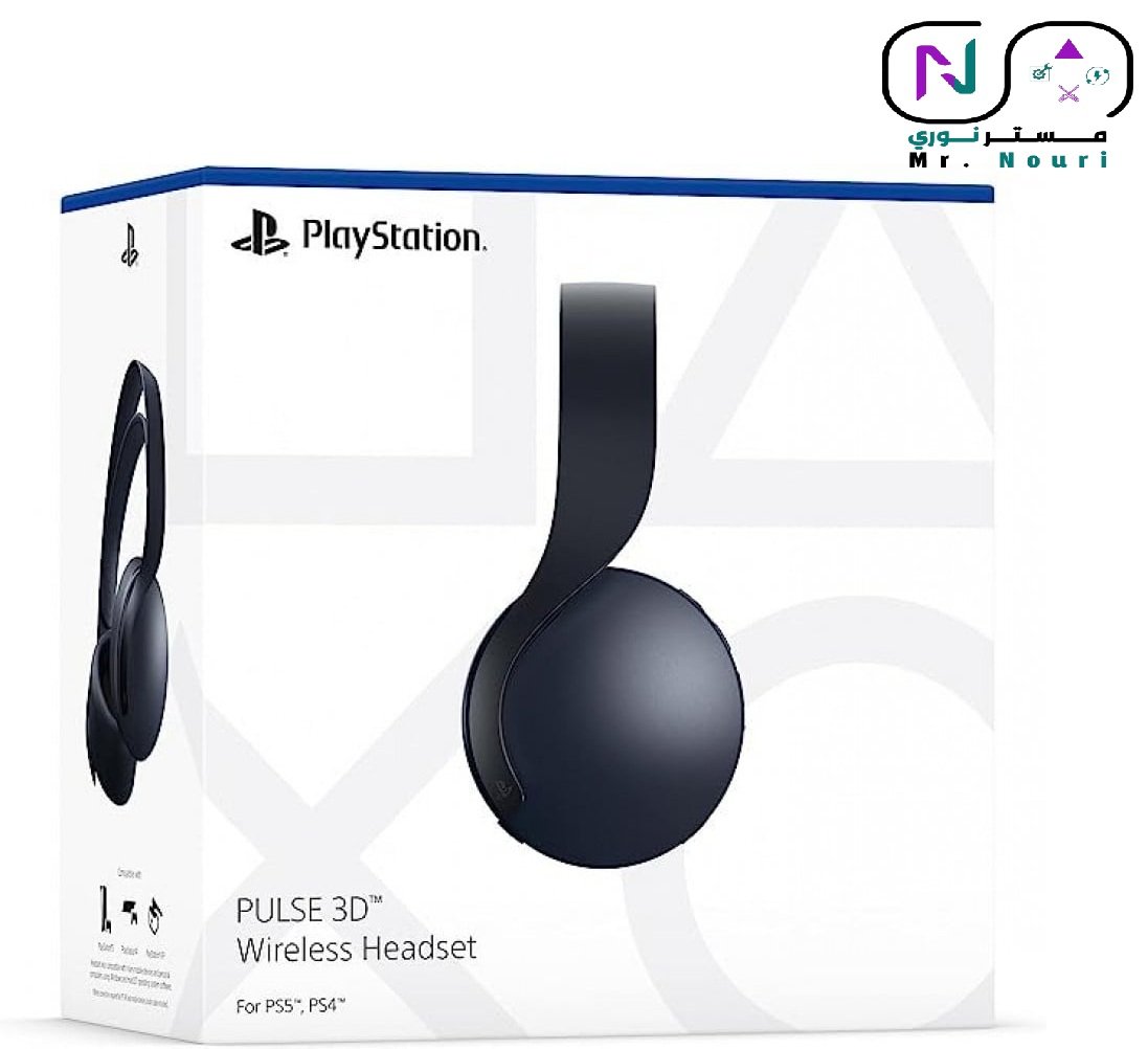 سماعة سوني PULSE 3D اللاسلكية الرسمية من شركه سوني الاصلي لجهاز -بلايستيشن PS4-PS5 / البي سي PC - صورة 7