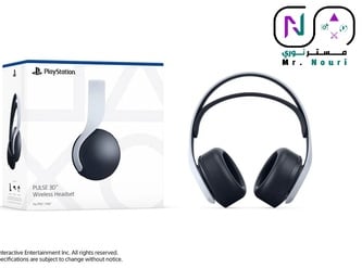 سماعة سوني PULSE 3D اللاسلكية الرسمية من شركه سوني الاصلي لجهاز -بلايستيشن PS4-PS5 / البي سي PC - صورة 1