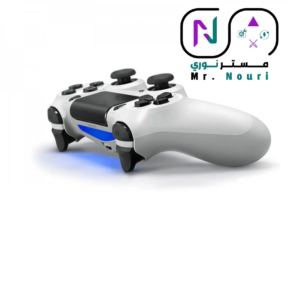يد تحكم بلايستيشن 4 أصلية (DualShock 4) ابيض – إصدار الوكيل المعتمد - صورة 3