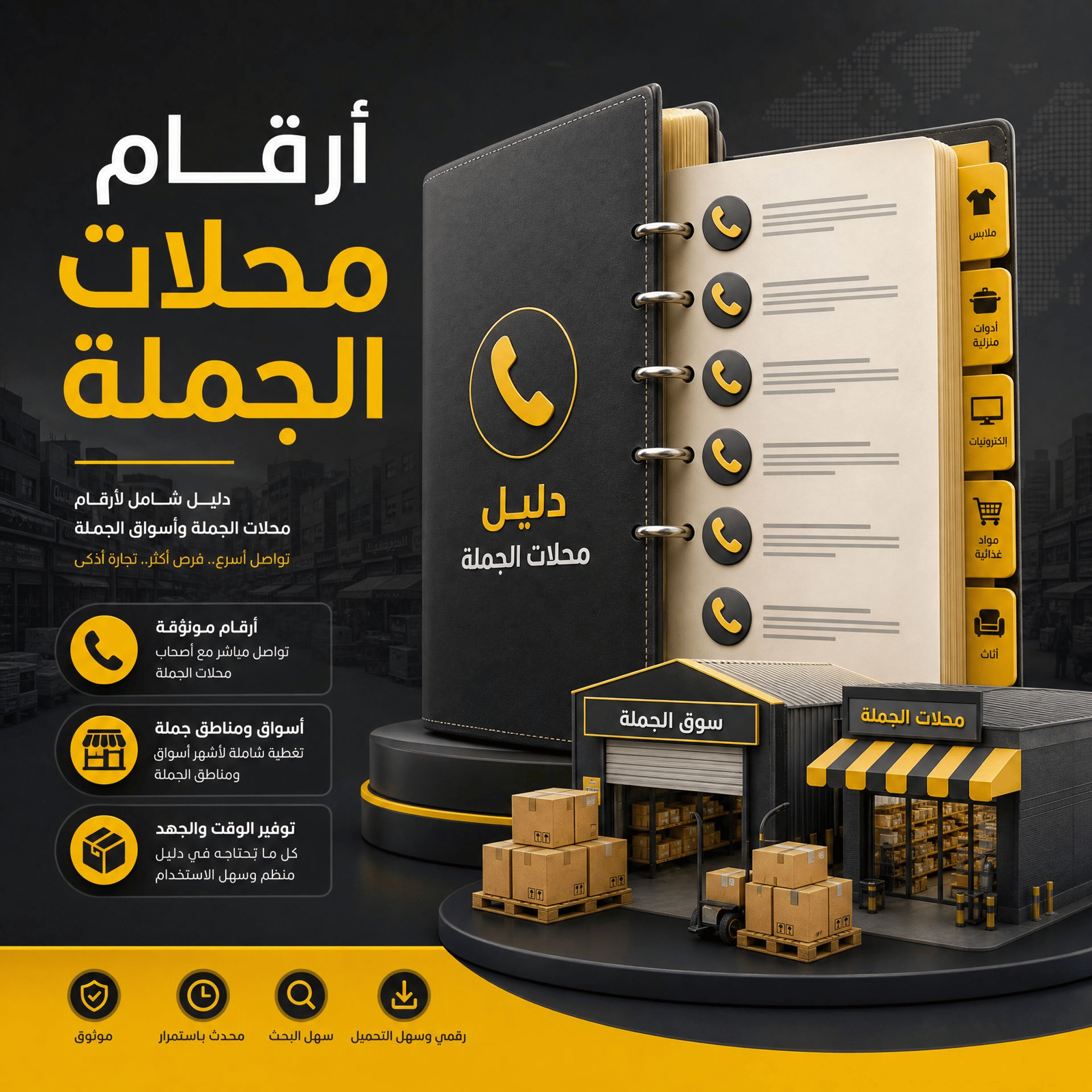 ارقام لمحلات جملة - صورة 1