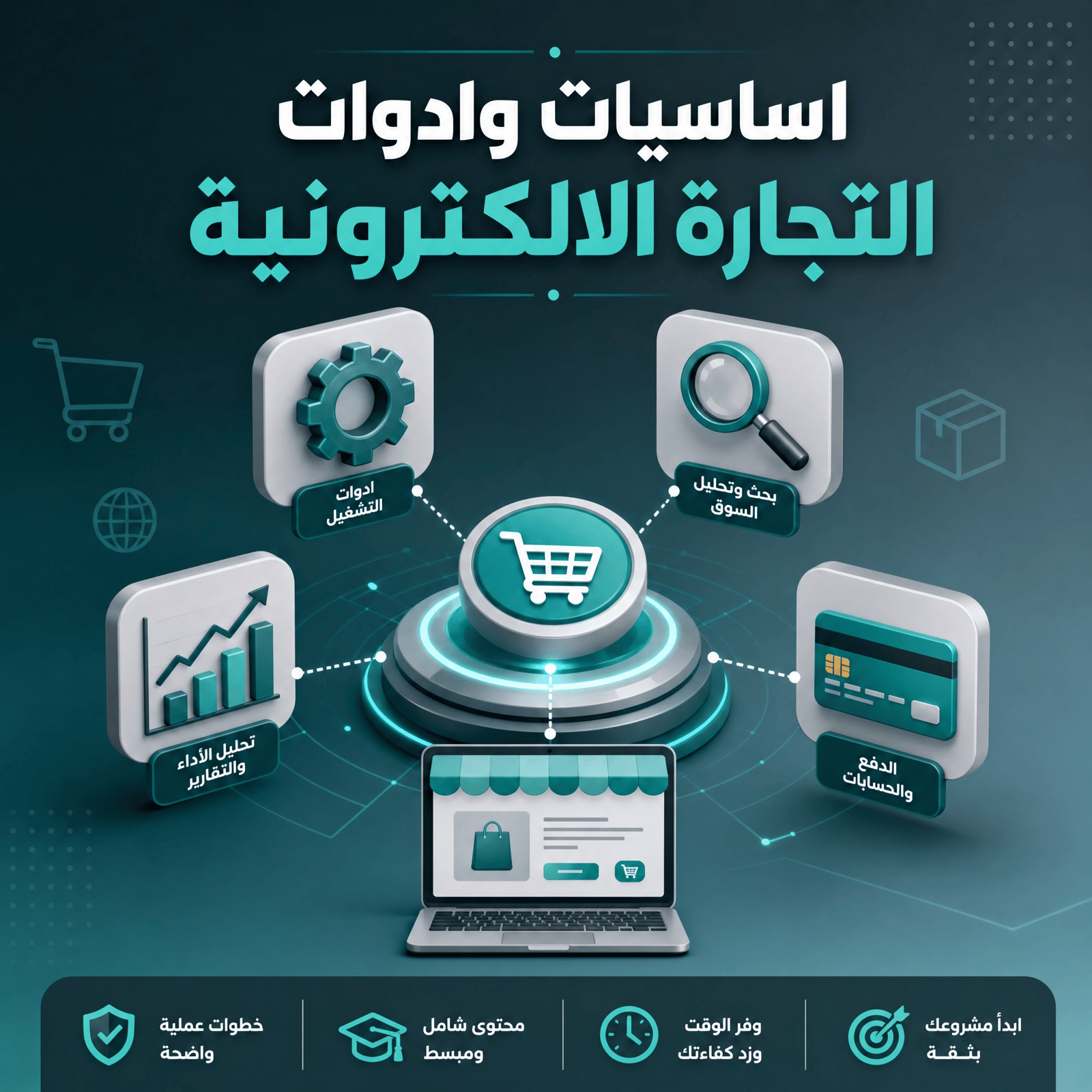 اساسيات وادوات التجارة الالكترونية - صورة 1