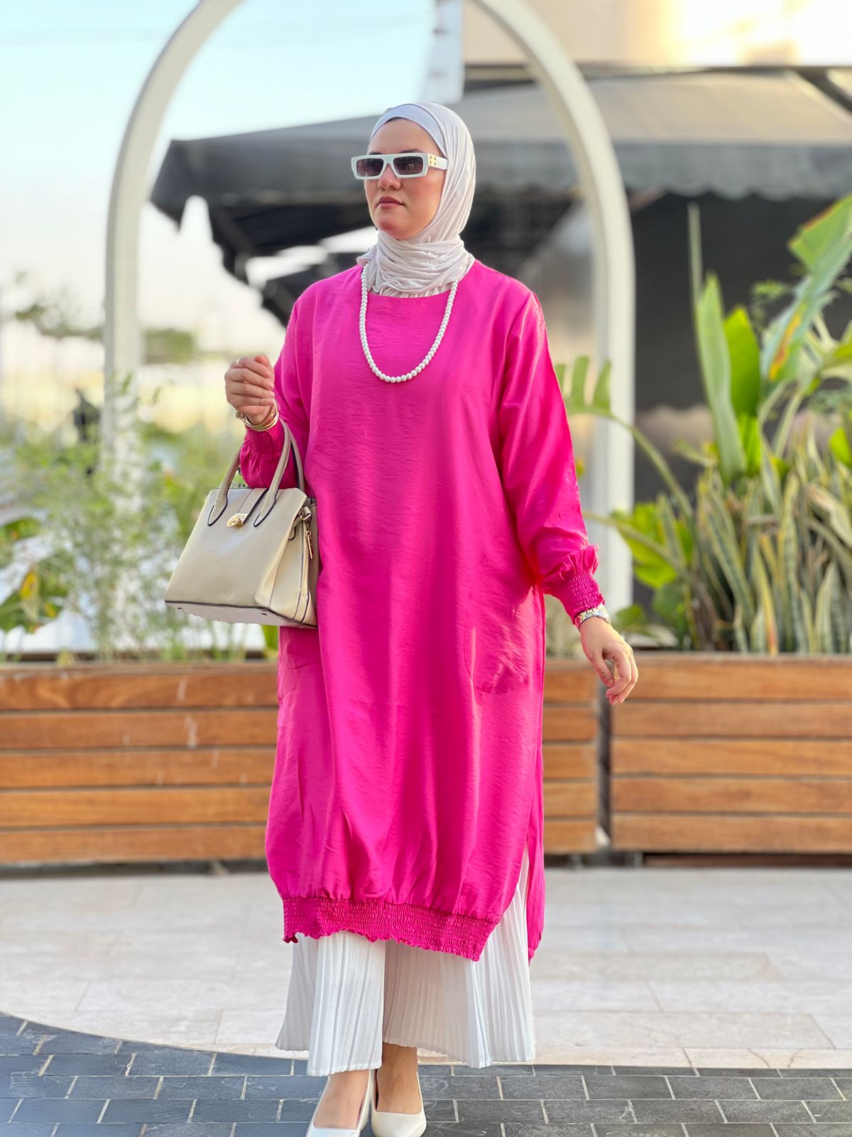 Spanish Souf Kettan Tunic  - صورة 5