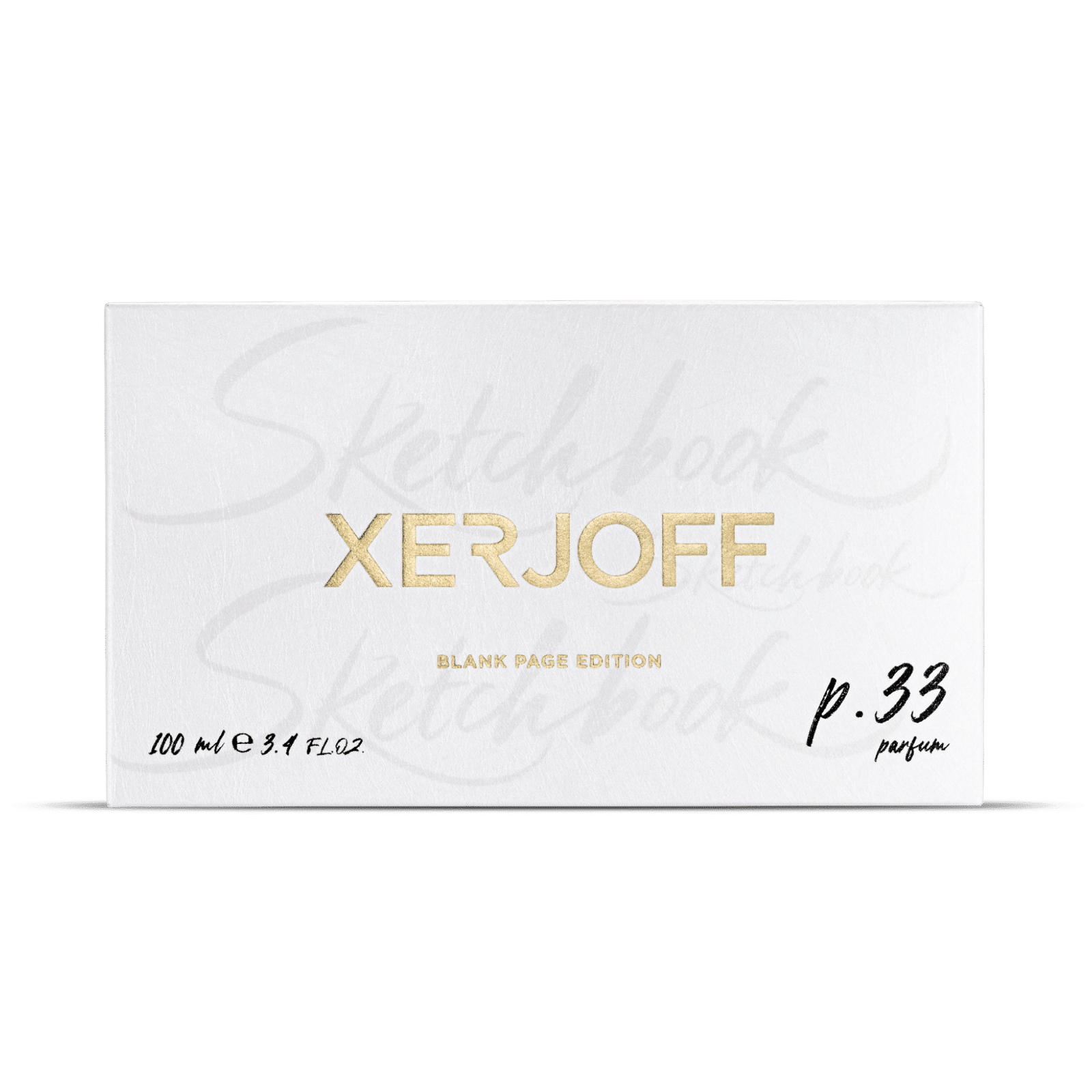 Sketchbook P.33 Blank Page Edition Parfum 100ML XERJOFF - صورة 2
