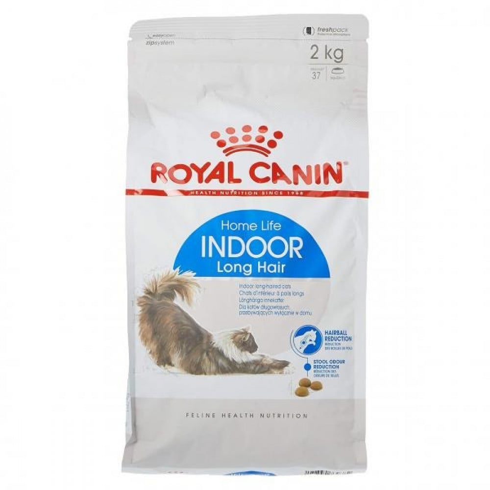 Royal Canin cat dry food, In Door Long Hair - Image 1
