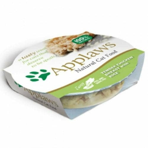 Applaws Dry Cat Food Tender Chicken Breast with Rice, 60 g - Image 1