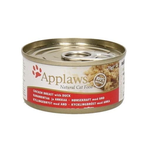 Applaws Wet Cat Food, Chicken Breast With Duck 70 g - Image 1