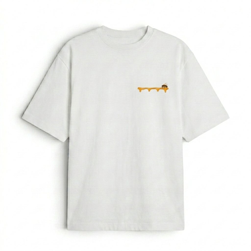 ‏White T-Shirt - صورة 1