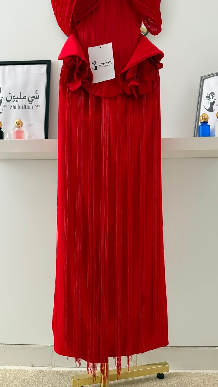  فستان سهرة طويل وهج الياقوت - صورة 6