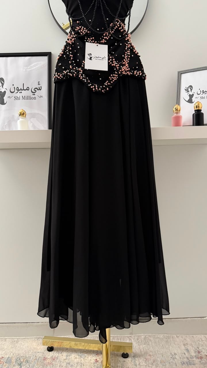 فستان سهرة سحر الليل المرصّع - صورة 5