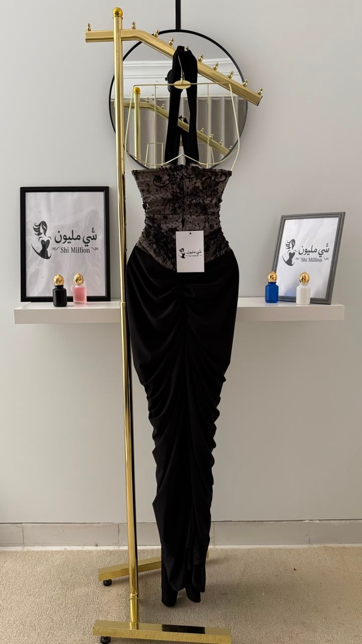 فستان سهرةسحر الليل 🖤 - صورة 6