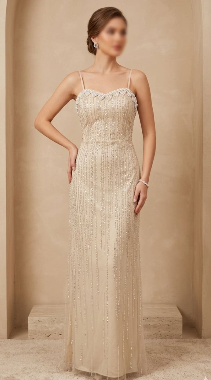 فستان سهرة طويل وأنيق (Maxi Dress) - صورة 1