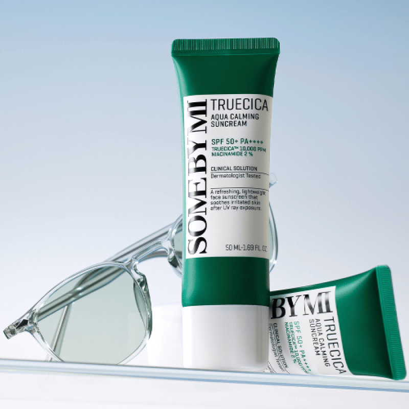SOME BY MI - Truecica Aqua Calming Suncream 50ml - Image 4
