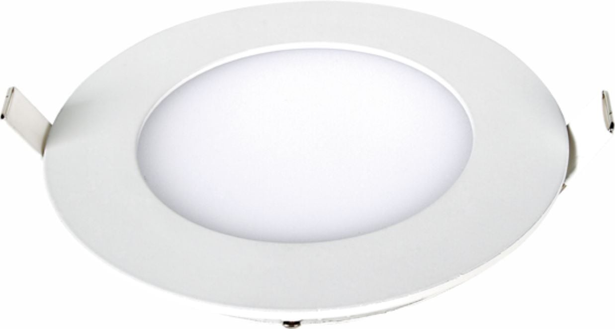 وحدة اضاءة سقفية LED داخل الديكور PANEL LIGHT مغبش مدور 15 سم 18 وات كفالة 3 سنوات - صورة 2