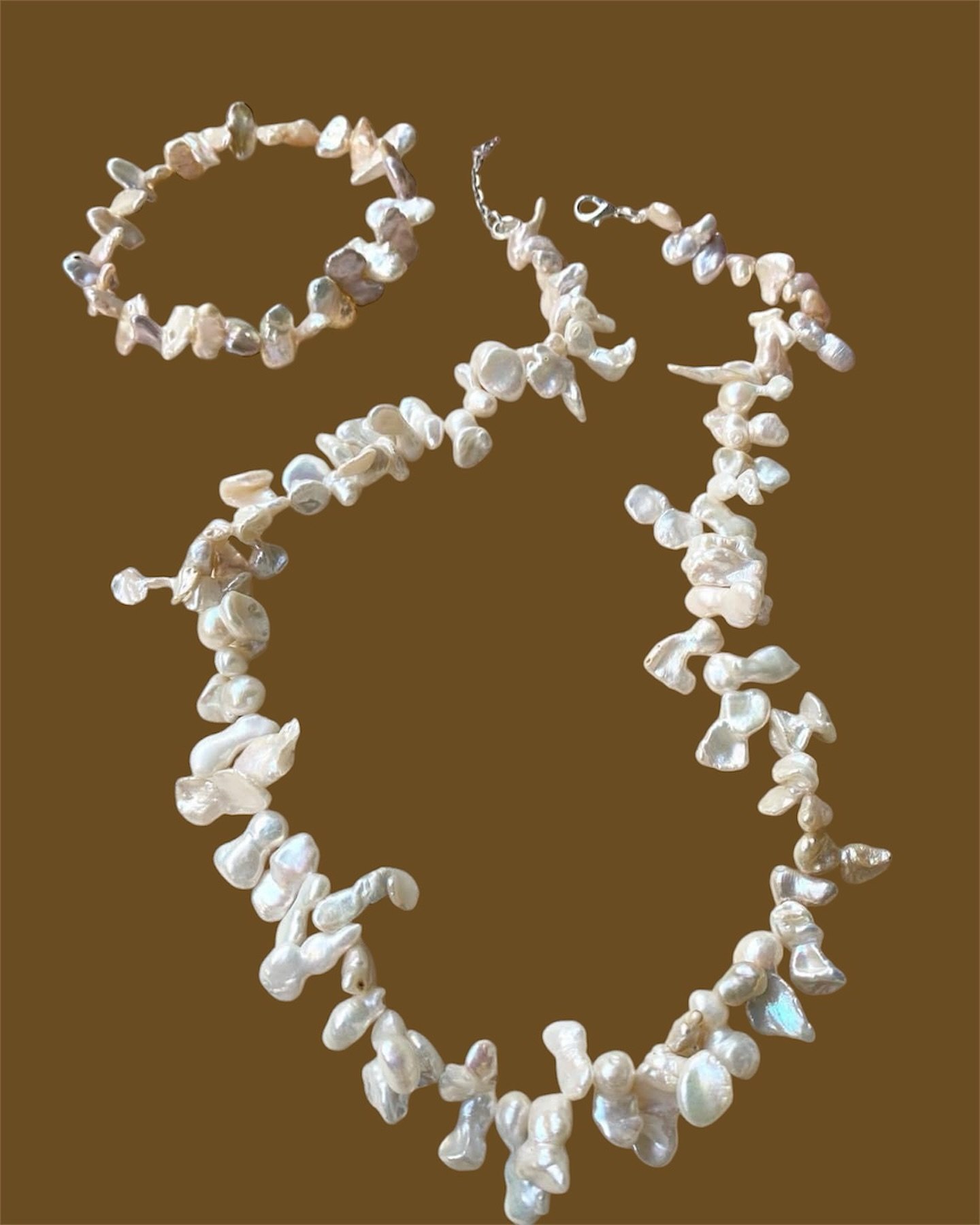 Natural Pearl Necklace - صورة 1