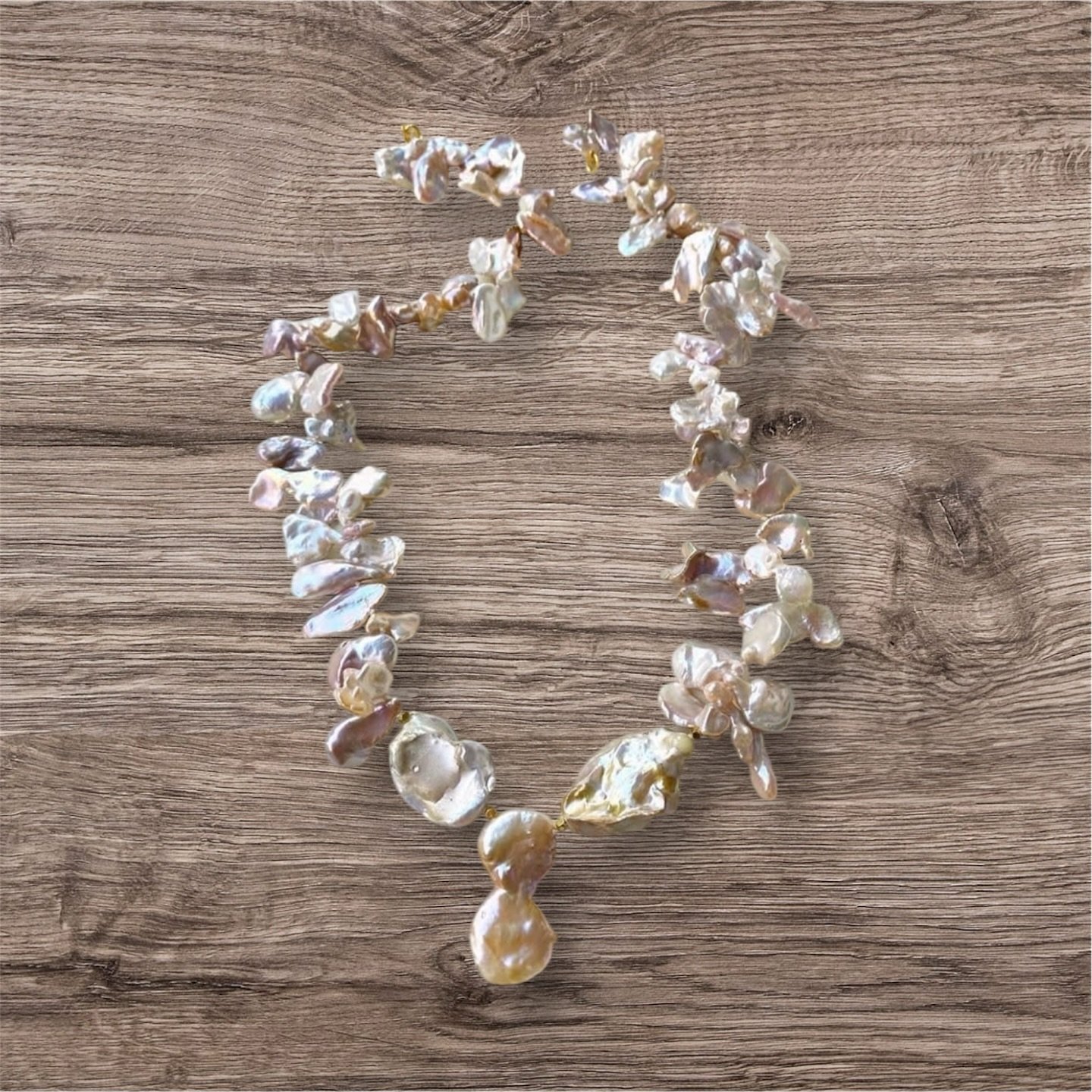 Natural Pearl Necklace - صورة 2