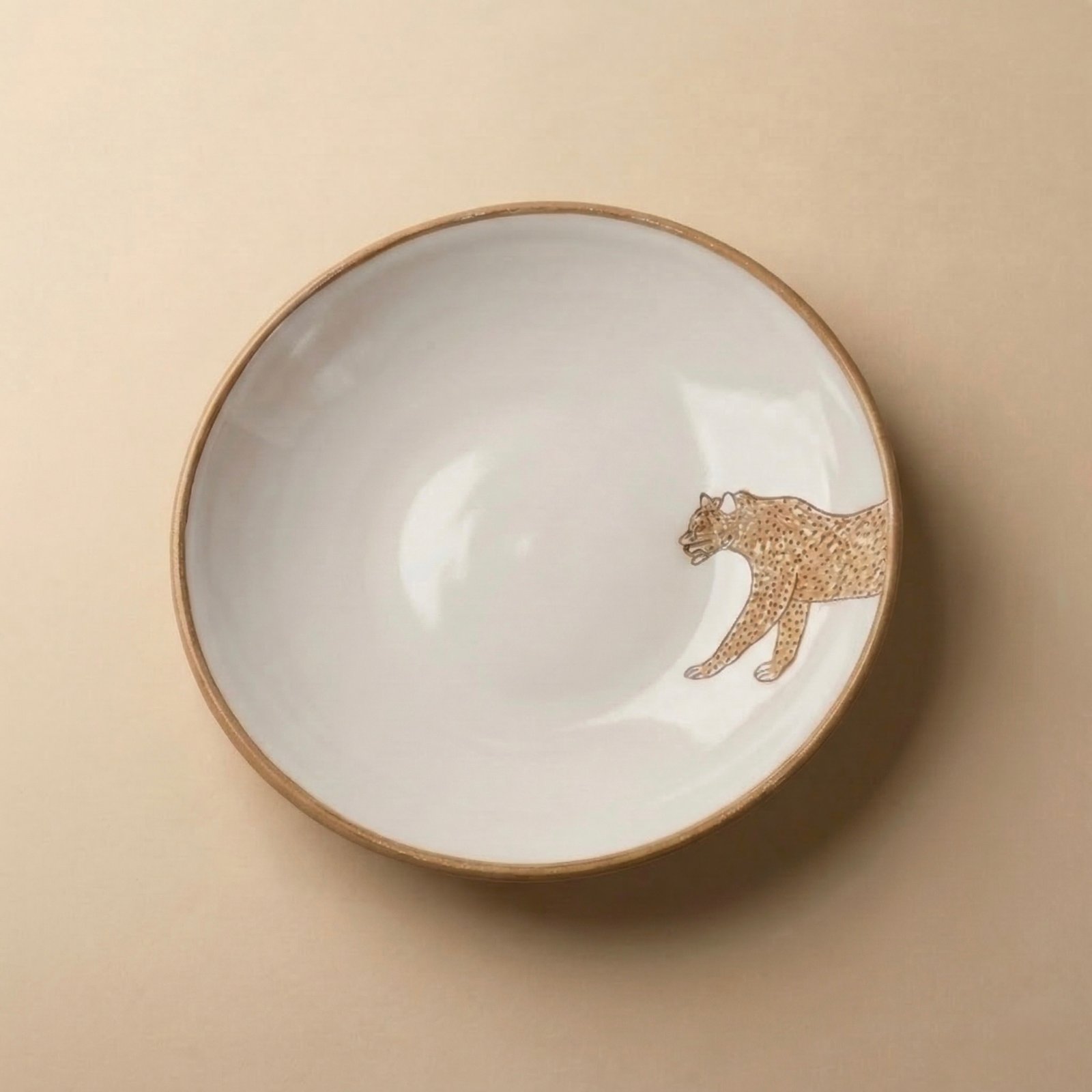 ARABIAN LEOPARD PLATE (30 CM) - Image 1