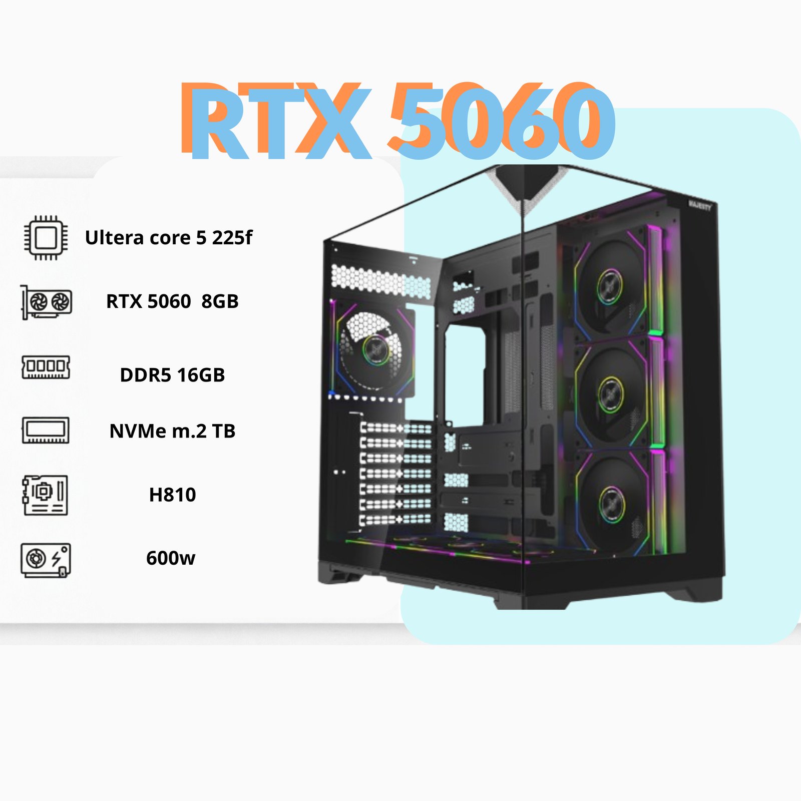 اقساط  RTX 5060   Ultra5  - صورة 1