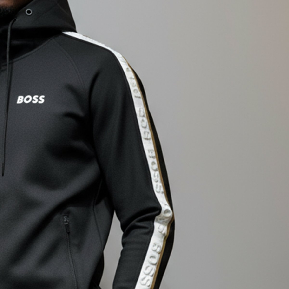 Tracksuit Boss bej Hoodie - Image 3