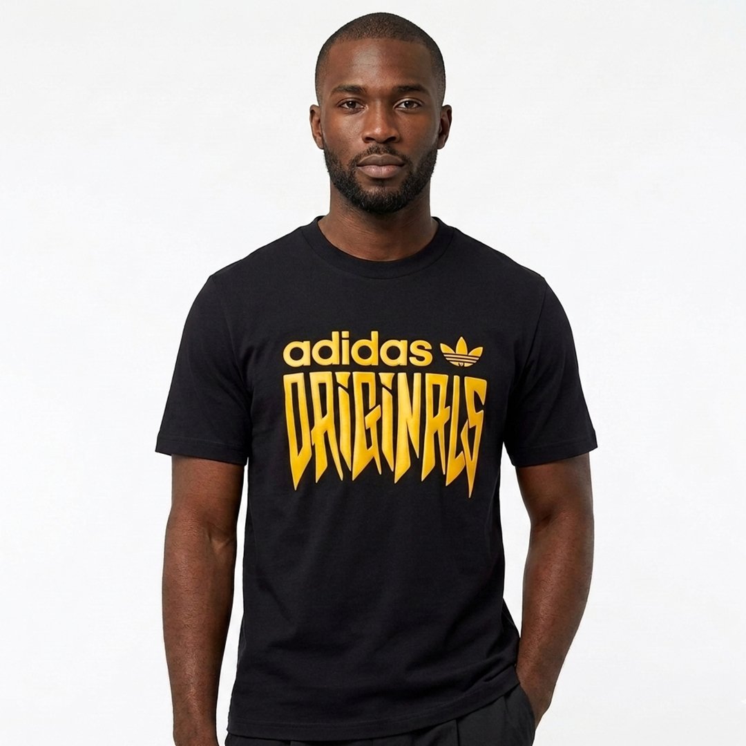 Tshirt adidas طباعة بارزة - Image 1