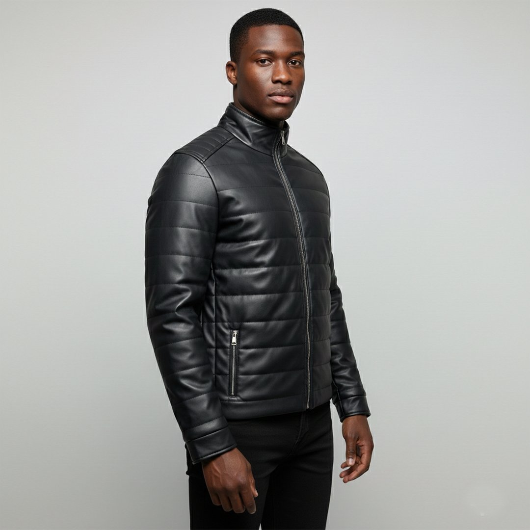 Jacket Leather Ea7 - Image 5