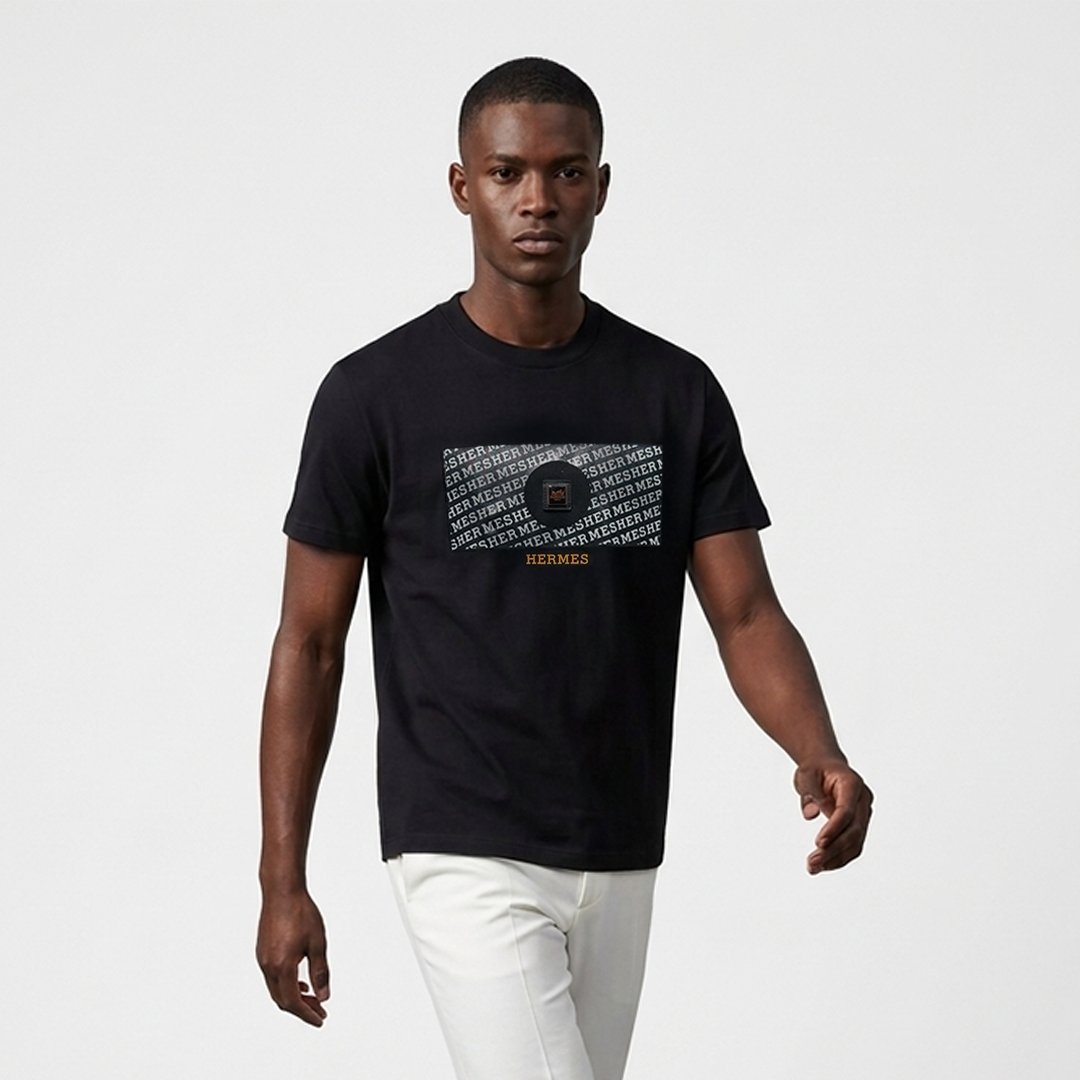 Tshirt Hermes Badge - Image 1