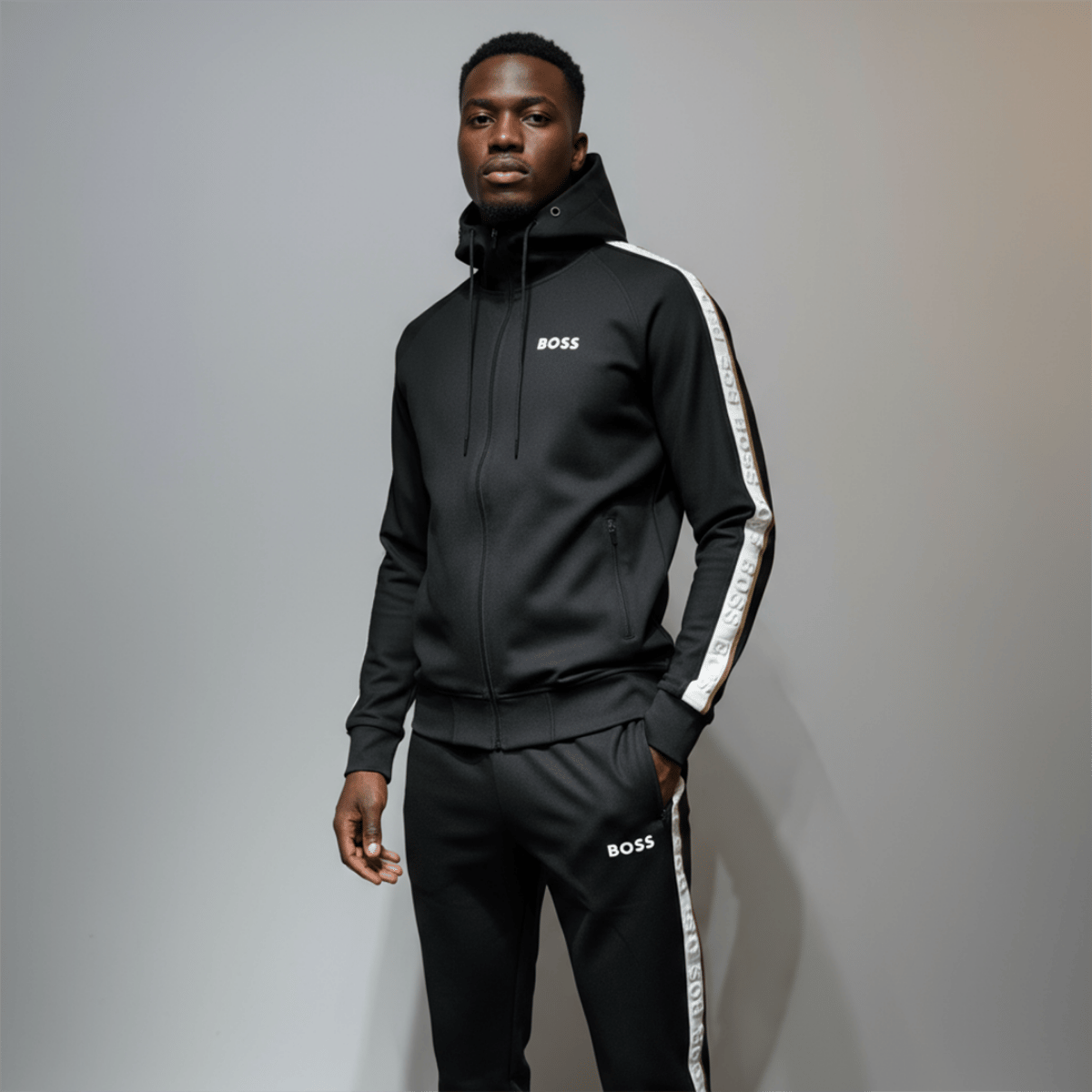 Pants Boss bej hoodie - Image 3