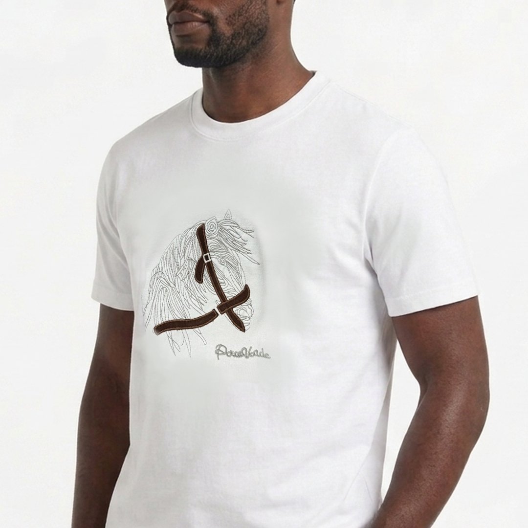 Tshirt Suede horse - Image 3