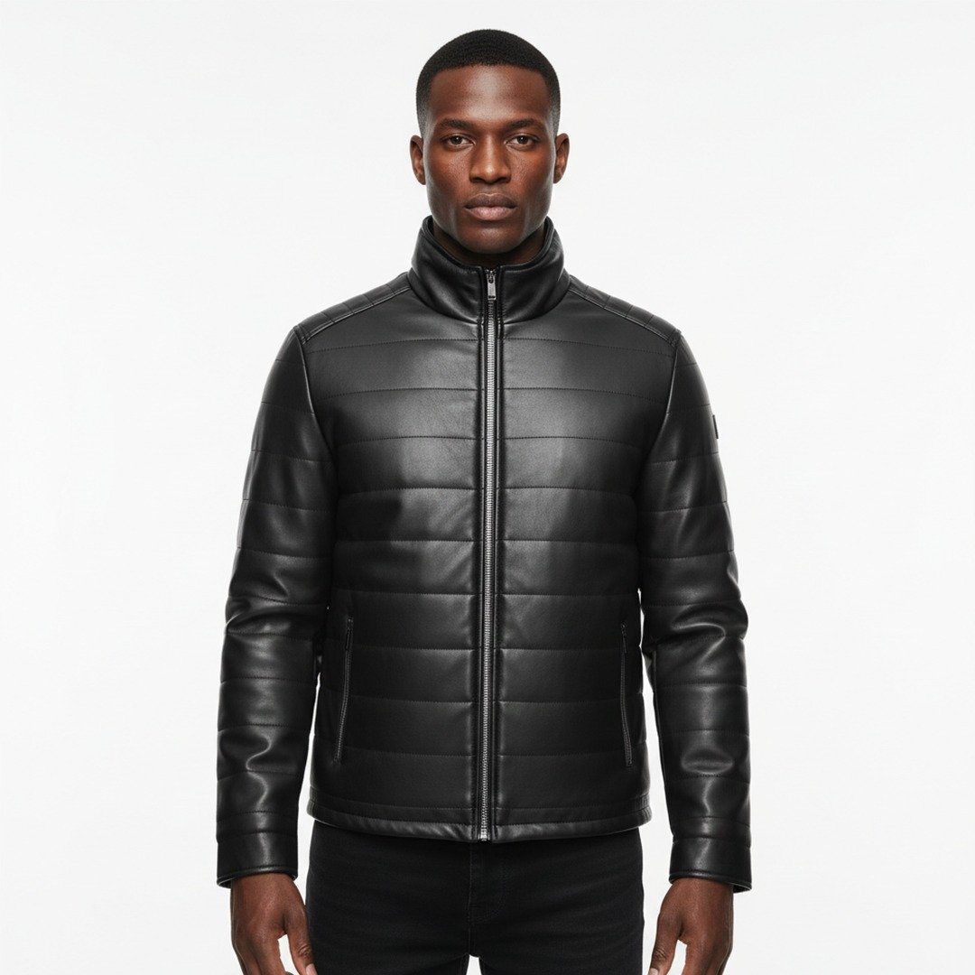 Jacket Leather Ck - Image 1