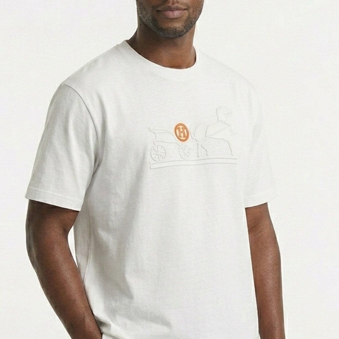 Tshirt Hermes Rapper horse - Image 3