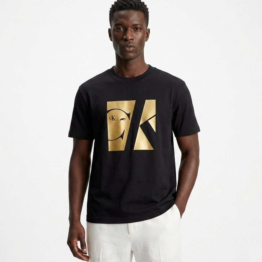 Tshirt Ck Gold - Image 2