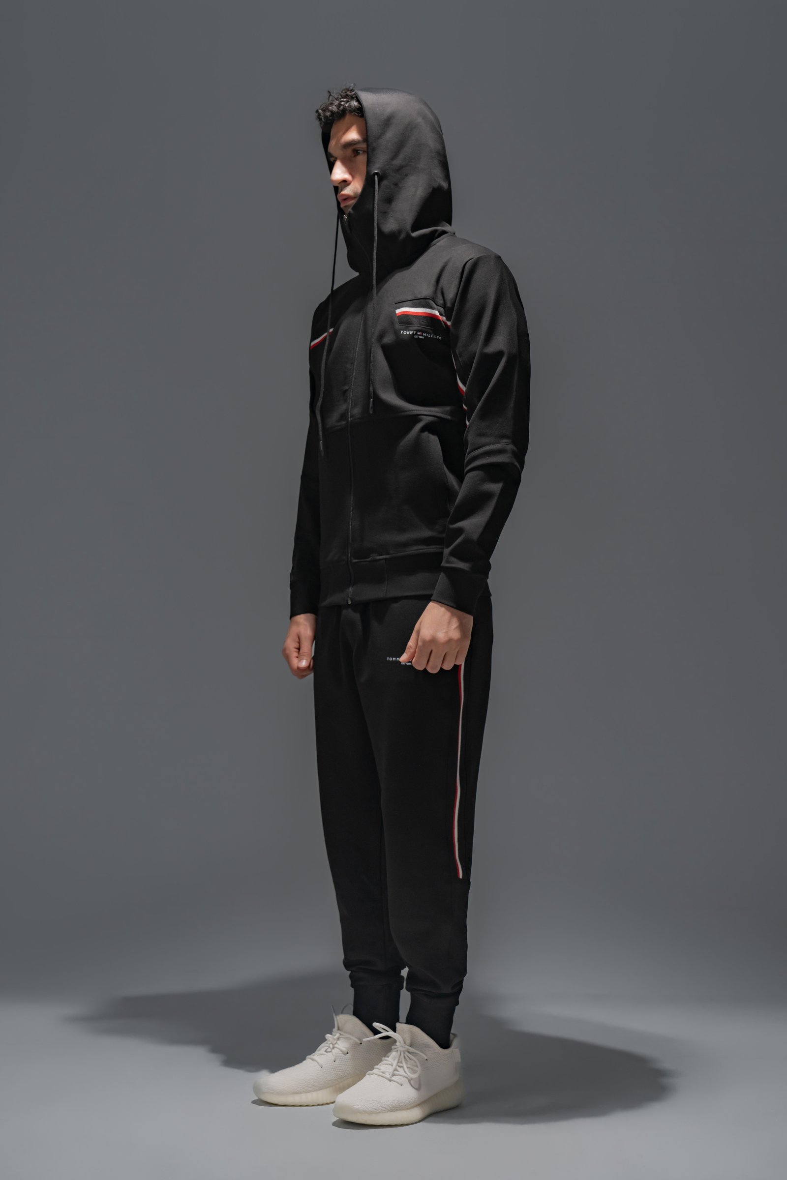 Tracksuit Tommy Line Hoodie - Image 6