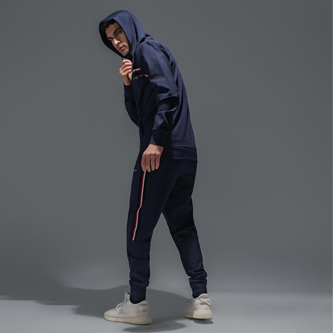 Tracksuit Tommy Line Hoodie - Image 2