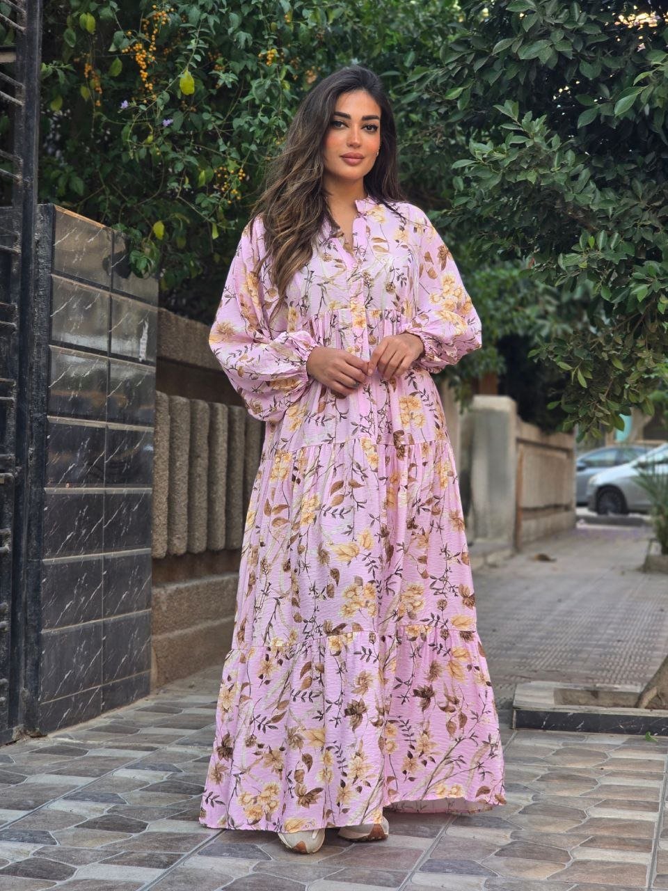 Pink floral dress  - Image 3