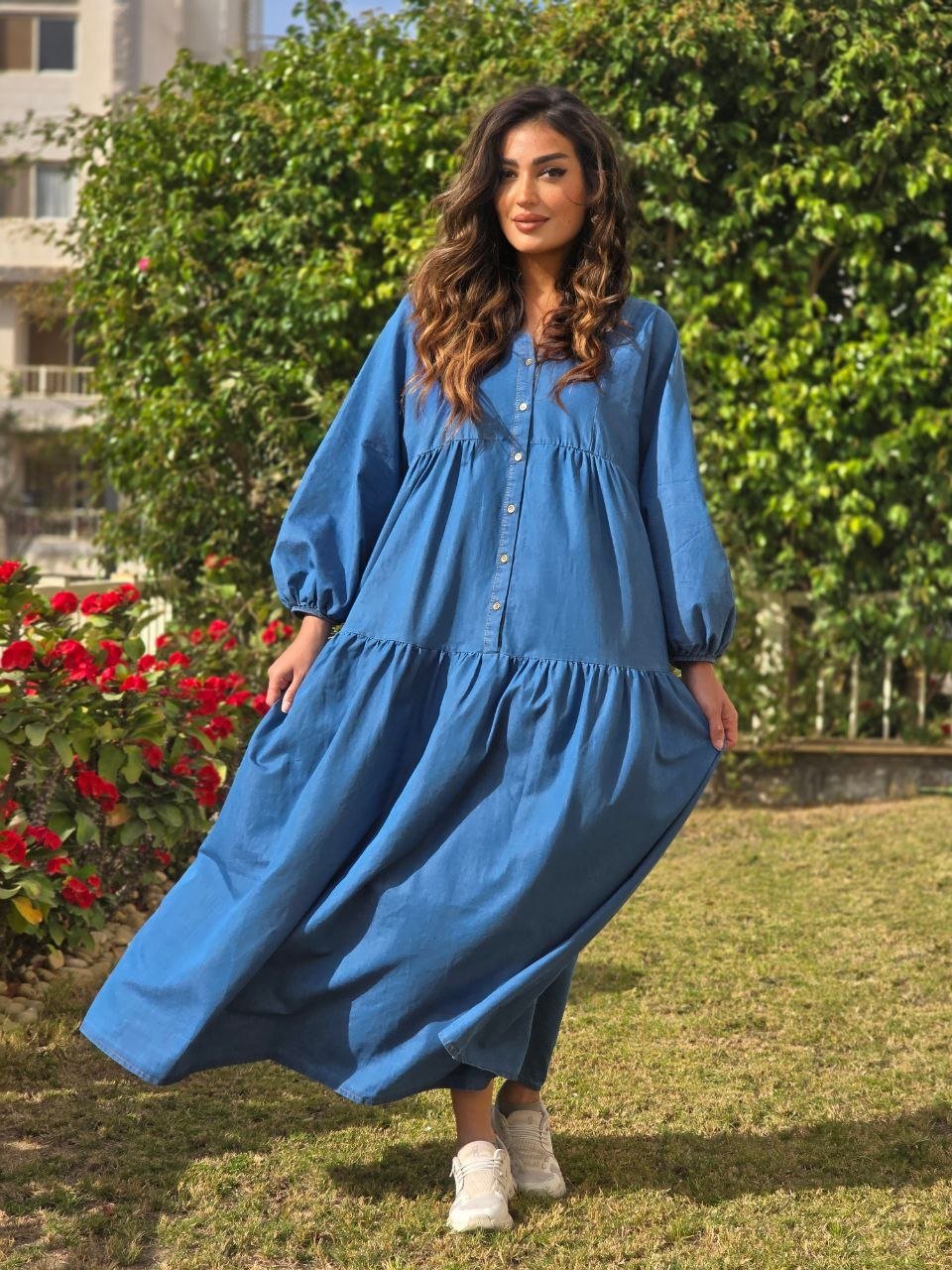 Denim Jeans dress - Image 3