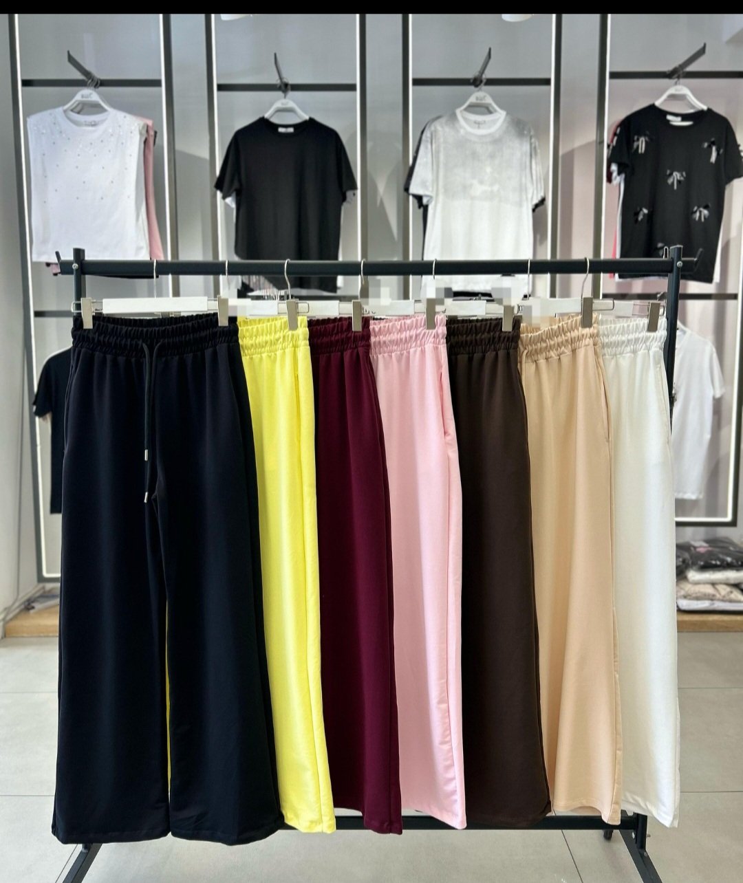 Brown cotton sweatpants  - Image 2