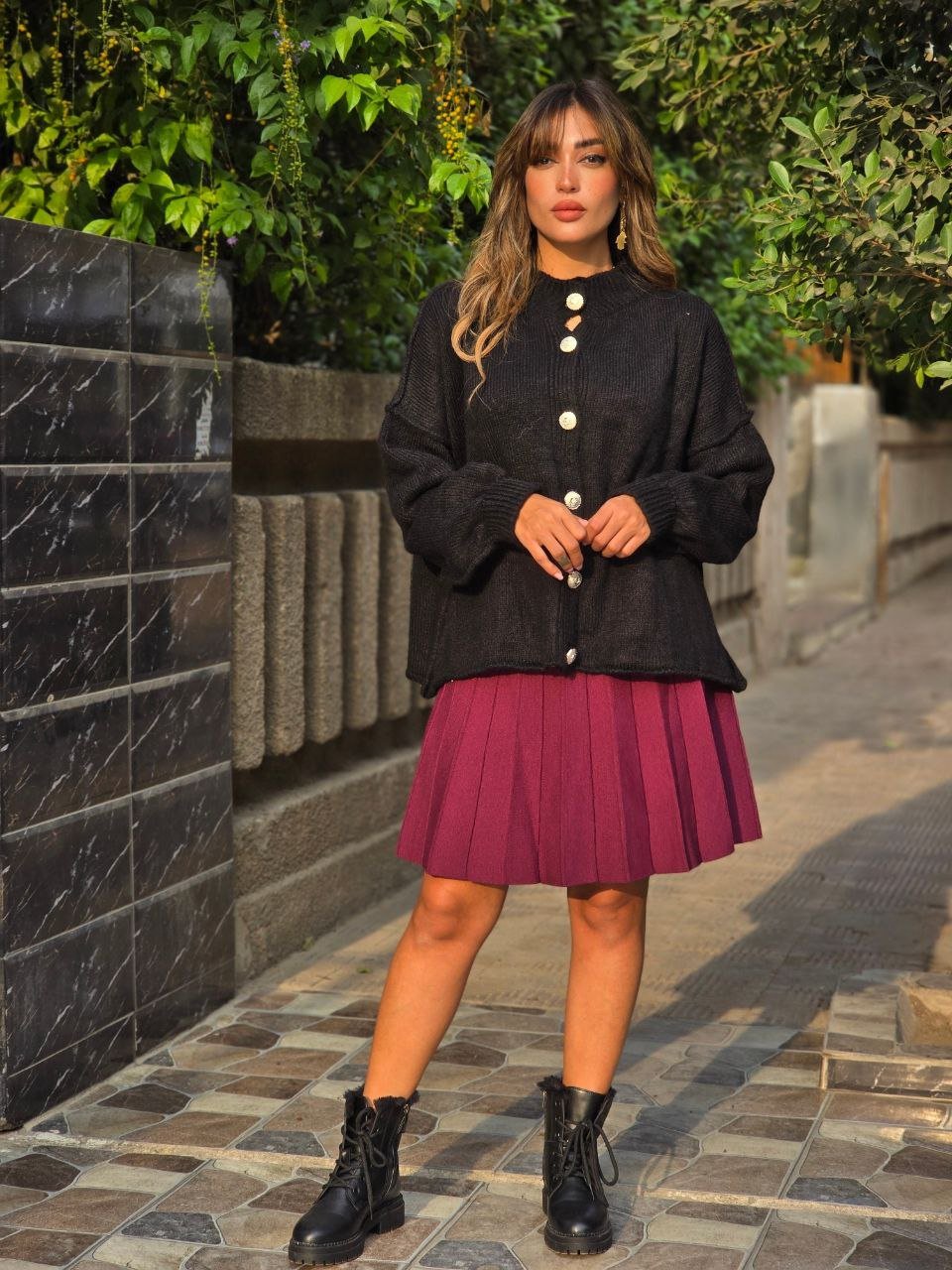 Grape Royal Skirt - Image 2