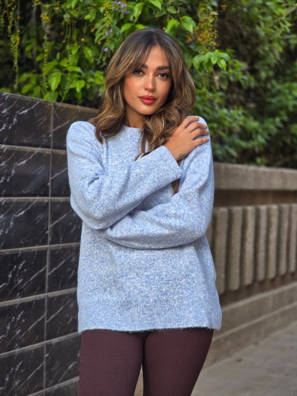 Baby Blue Cloudy Pullover  - Image 5