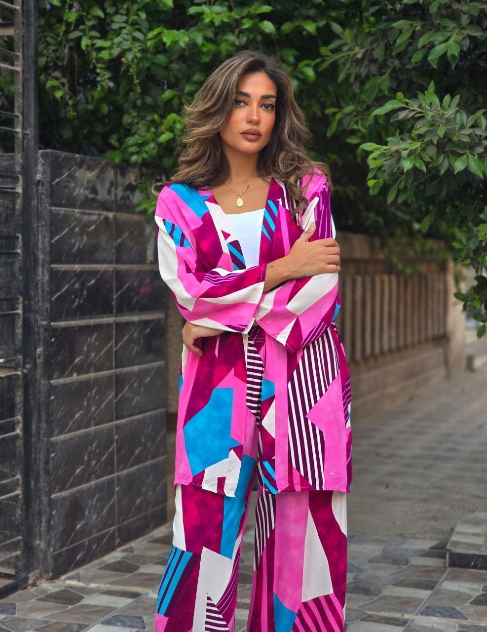 Fushia viscon set 💕  - Image 3