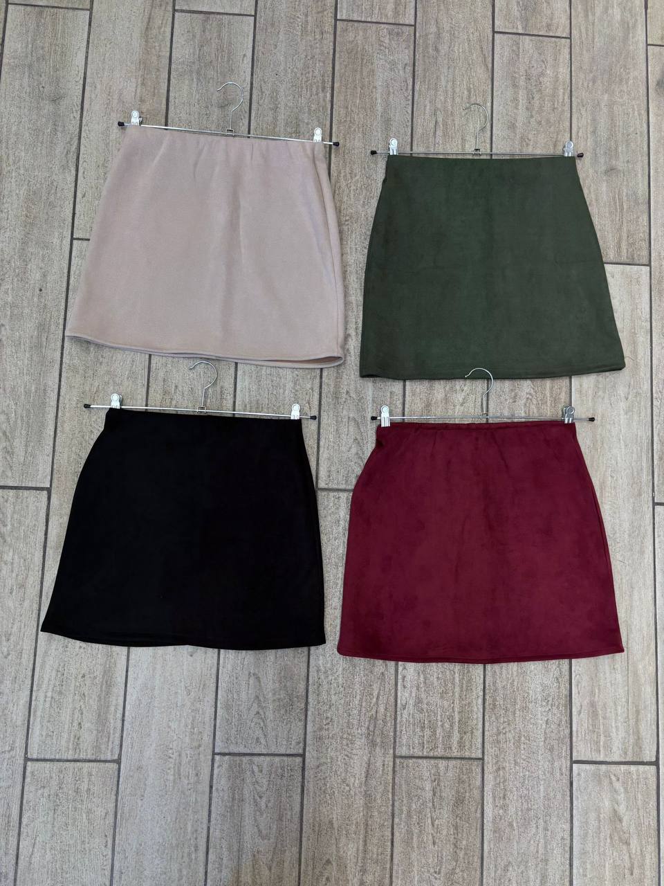Black Suede Skirt - Image 7