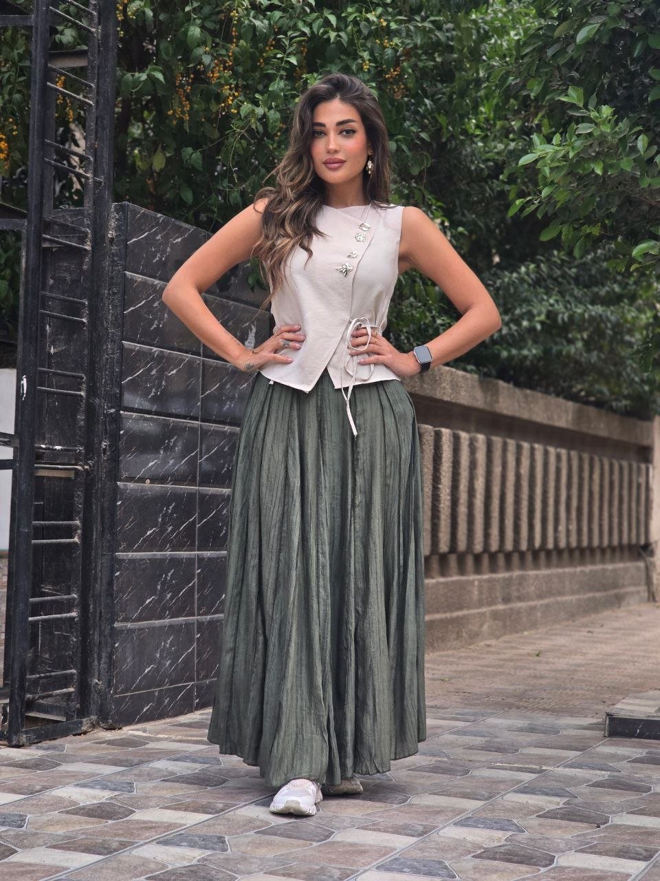Olive Skirt - Image 3