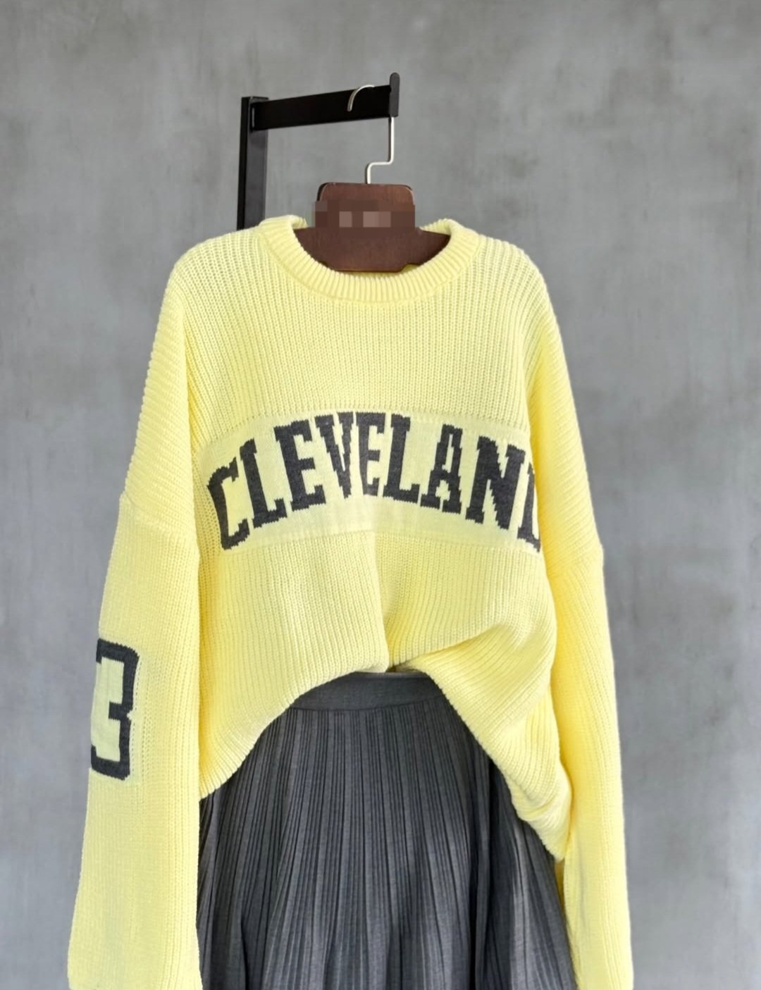 Yellow Knitted Cleveland  - Image 4